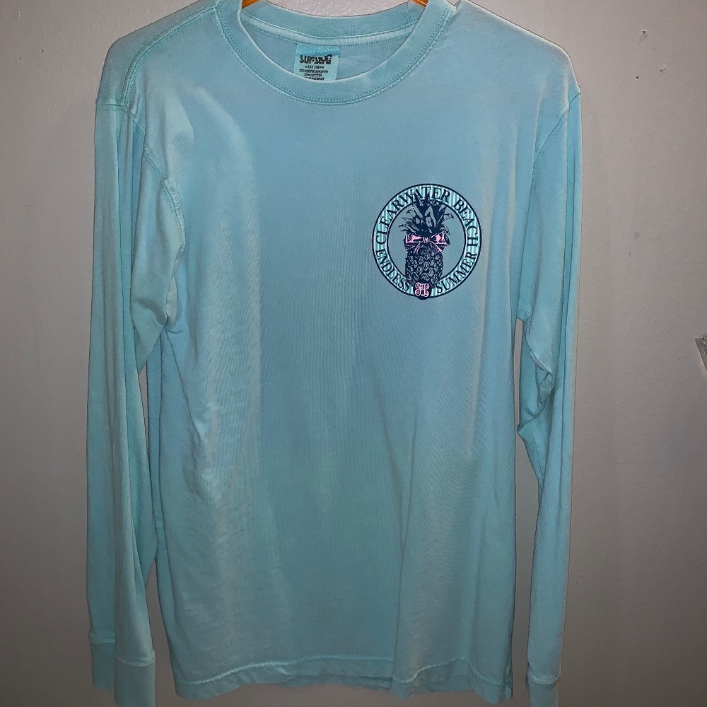 Surf Style Long Sleeve Clear Water Shirt